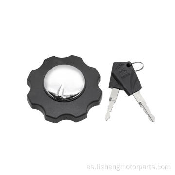 Cag125 Cap de combustible de motocicleta negro